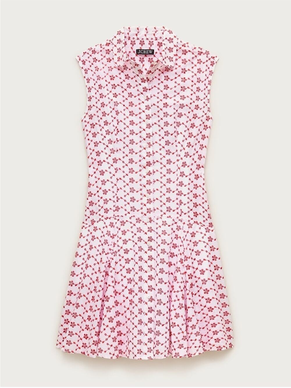 J.Crew Mini eyelet shirt-dress